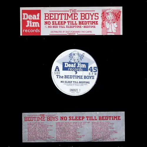 Bedtime Boys - No Sleep Till Bedtime [12" Maxi]