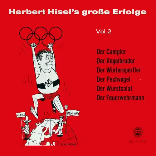 Hisel, Herbert - Herbert Hisel's Große Erfolge Vol. 2 [LP]
