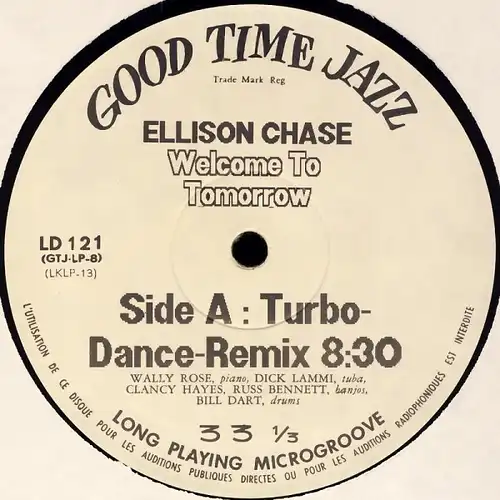 Information Society / Ellison Chase - Running / Welcome To Tomorrow [12&quot; Maxi]