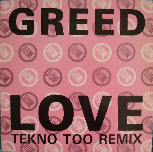 Greed - Love Tekno Too RMX [12" Maxi]