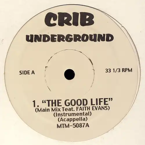 Various - Crib Underground The Good LIfe / None Tonight [12" Maxi]