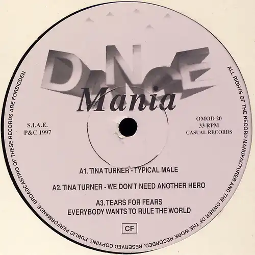 Various - Dance Mania OMOD 20 [12" Maxi]