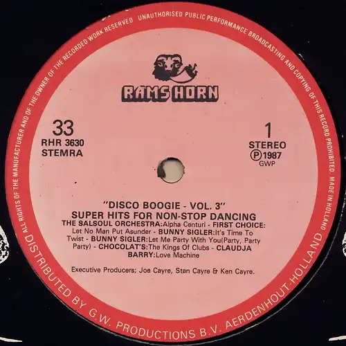 Various - Disco Boogie Vol. 3 [LP]