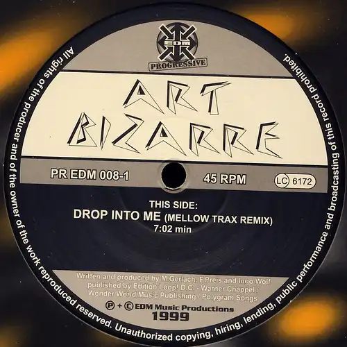 Art Bizarre - Drop Into Me [12&quot; Maxi]