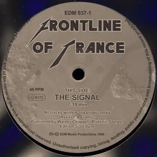 Frontline Of Trance - The Signal [12&quot; Maxi]