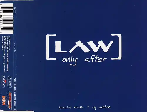 Law - Only After [CD-Single]