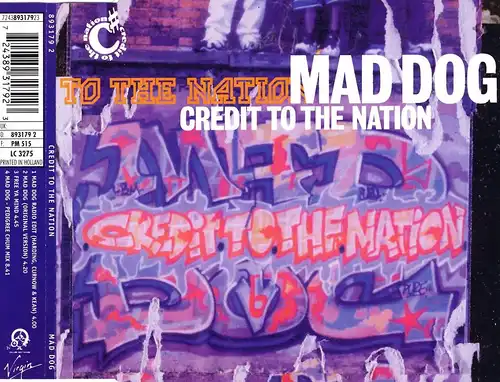 Credit To The Nation - Mad Dog [CD-Single]
