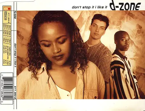 Zone D - Don&#039;t Stop It, I Like Id [CD-Single]