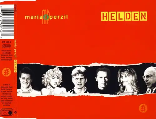 Maria Perzil - Helden [CD-Single]