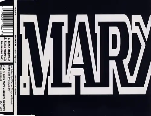 Marxman - Time Capsule [CD-Single]