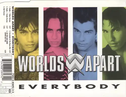Worlds Apart - Everybody [CD-Single]
