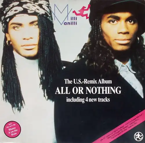 Milli Vanilli - All Or Nothing [LP]