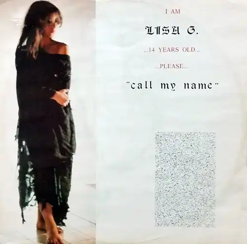 G., Lisa - Call My Name [12&quot; Maxi]