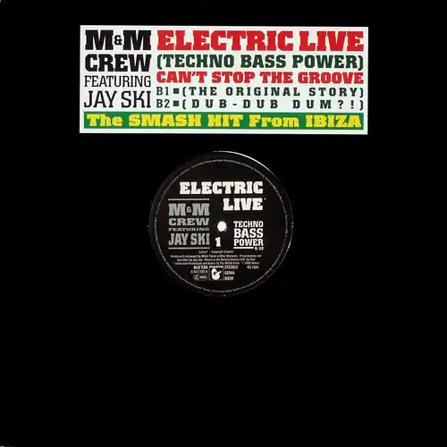 M & M Crew - Electric Live [12" Maxi]