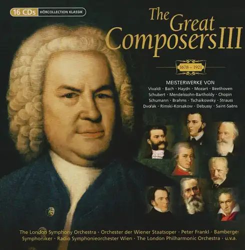 Various - The Great Composers III [CD Boxset]
