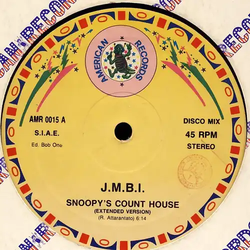 JMBI - Snoopy&#039; s Comté House [12&quot; Maxi]