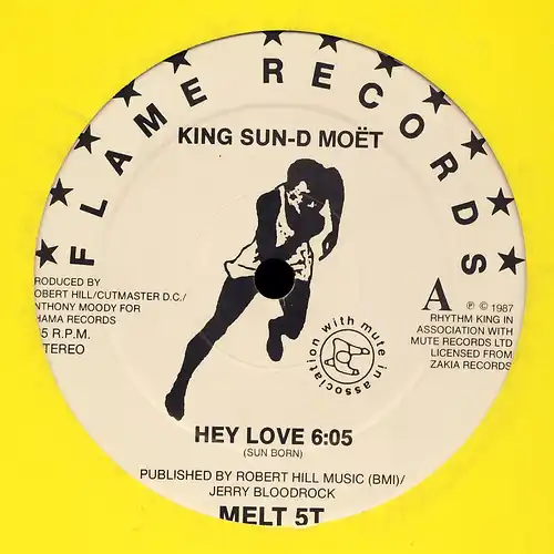 King Sun-D Moët - Hey Love [12&quot; Maxi]