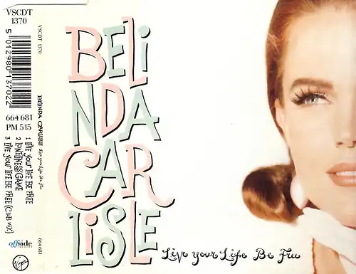 Carlisle, Belinda - Live Your Life Be Free [CD-Single]