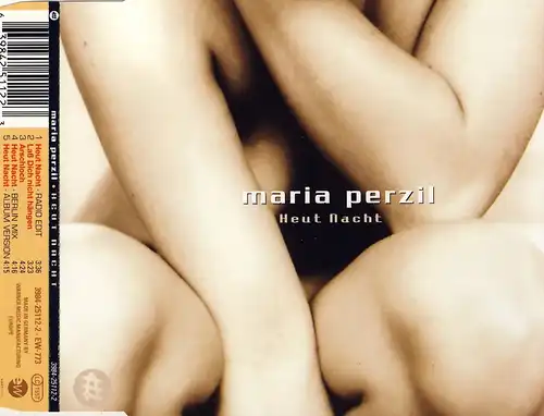 Maria Perzil - Ce soir [CD-Single]