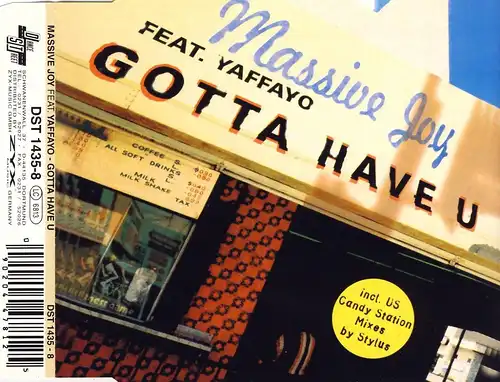 Massive Joy feat. Yaffayo - Gotta Have U [CD-Single]