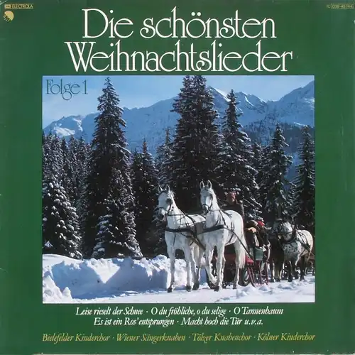 Various - Die Schönsten Weihnachtslieder, Folge 1 [LP]