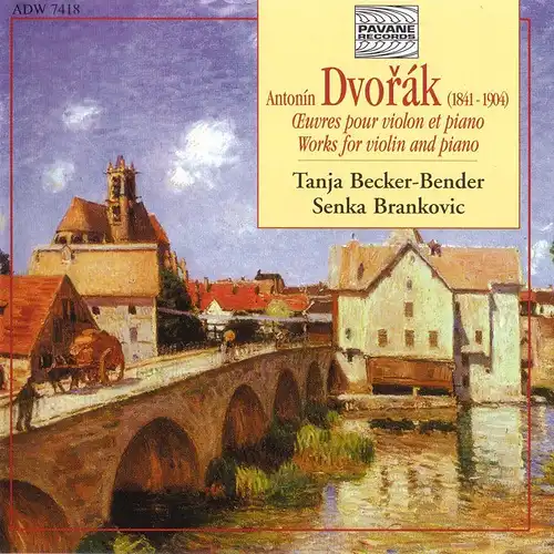 Dvorak - Ã©couverts Pour Violon Et Piano = Works For Violin And Pian [CD]