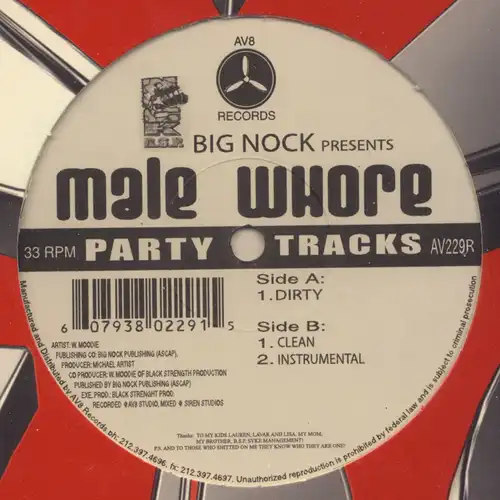 Big Nock - Male Whore [12" Maxi]