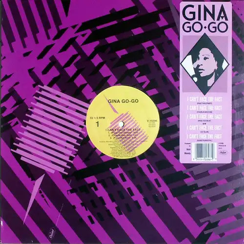 Gina Go-Go - I Can't Face The Fact [12" Maxi]