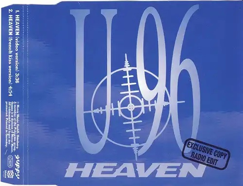 U 96 - Heaven [CD-Single]