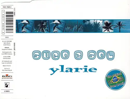 Suco E Sol - Ylarie [CD-Single]