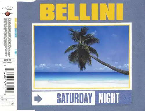 Bellini - Saturday Night [CD-Single]