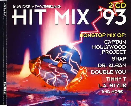Various - Hit Mix '93 [CD]