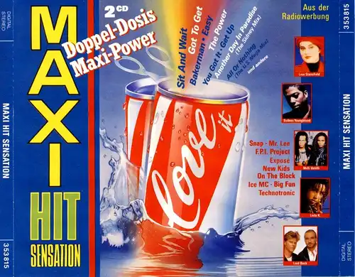 Various - Maxi Hit Sensation Doppel-Dosis Maxi-Power [CD]