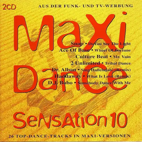 Various - Maxi Dance Sensation 10 [CD]