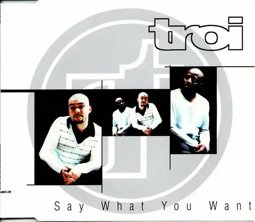 Troi - Say What You Want [CD-Single]