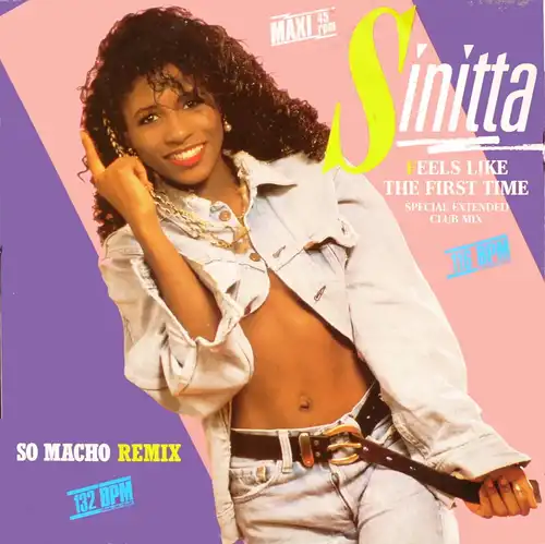 Sinitta - Feels Like The First Time [12" Maxi]