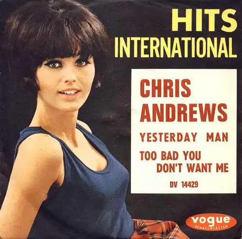 Andrews, Chris - Yesterday Man [7" Single]