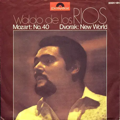 Waldo De Los Rios - Mozart: n° 40 / Dvorak: New World [7&quot; Single]