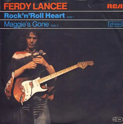 Lancee, Ferdy - Rock 'n' Roll Heart [7" Single]