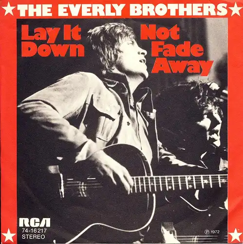 Everly Brothers - Lay It Down / Not Fade Away [7&quot; Single]
