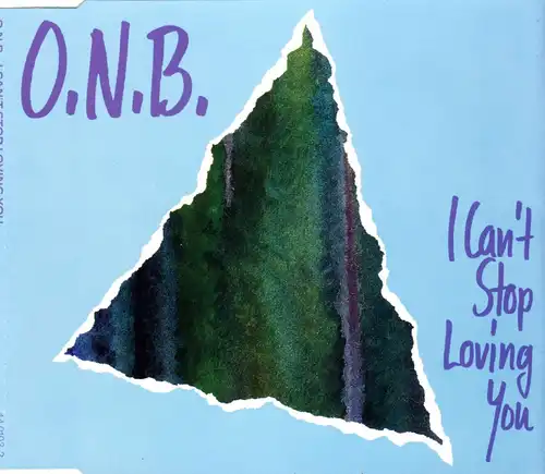 ONB - I Can&#039;t Stop Loving You [CD-Single]
