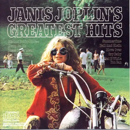 Joplin, Janis - Jani Jopplin&#039; s Greatest Hits [CD]