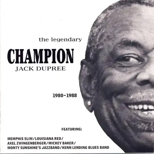 Champion Jack Dupree - Le Champon Legendary Jaja Dupee 1980-1988 [CD]