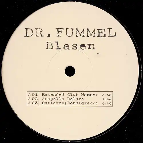 Dr. Fummel - Bell [12&quot; Maxi]