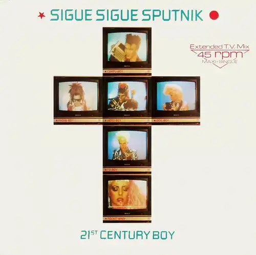 Sigue Siigue Spoutnik - 21st Century Boy [12&quot; Maxi]