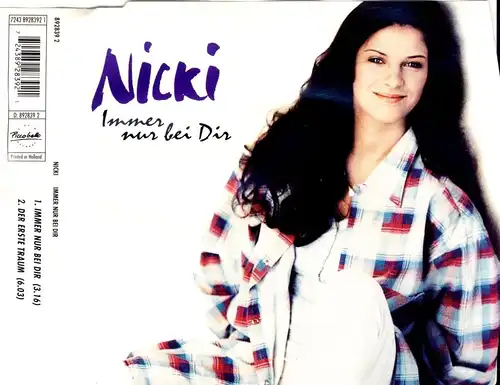 Nicki - Toujours seulement chez vous [CD-Single]