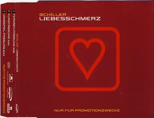 Schiller - douleur d'amour [CD-Single]