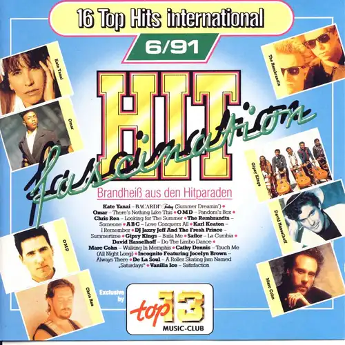 Various - Hit Fascination 6/91 - Top Hits International [CD]