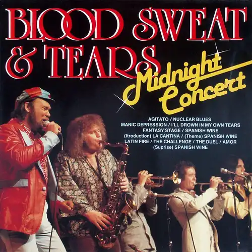 Blood, Sweat & Tears - Midnight Concert [LP]