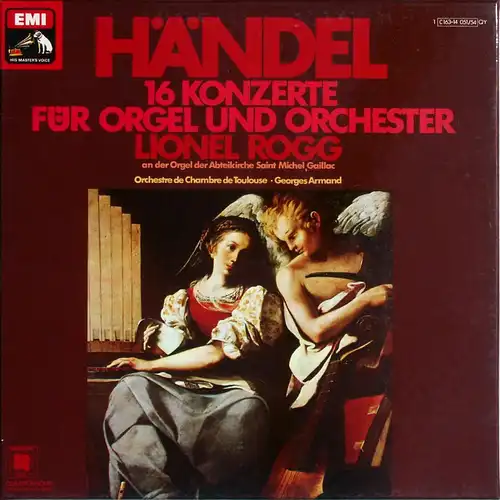 Händel - 16 Konzerte Für Orgel Und Orchester [LP Boxset]
